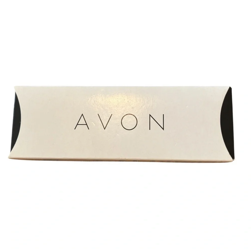 Avon Sparkle Red Strap Party Quartz Watch NIB Numerals Rhinestone Gold Face 2015